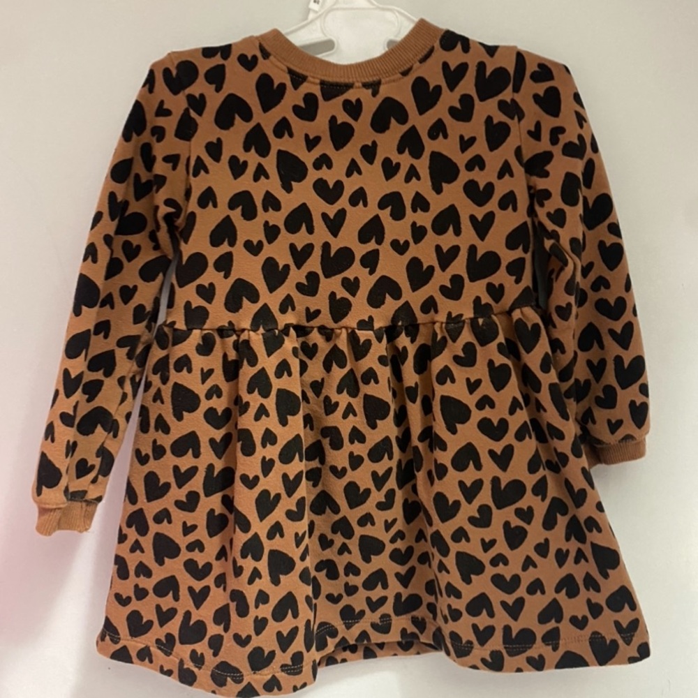 Heart Jersey Dress - Baby Girl